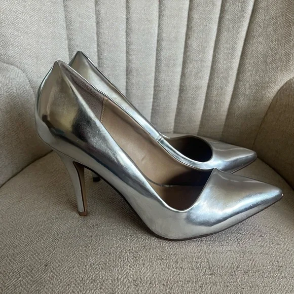SOLD Chrome Heels - Picture 7 of 12